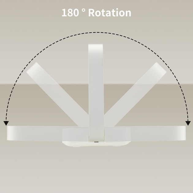 LED лампа VHG WR02, 10Вт з бездротовою зарядкою, сенсорна White - зображення 7