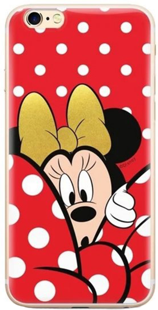 Etui plecki Disney Minnie 015 do Samsung Galaxy J6 2018 Red (5903040691397) - obraz 1