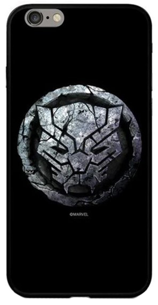 Etui plecki Glass Marvel Black Panther do Huawei P20 Black (5902980242829) - obraz 1