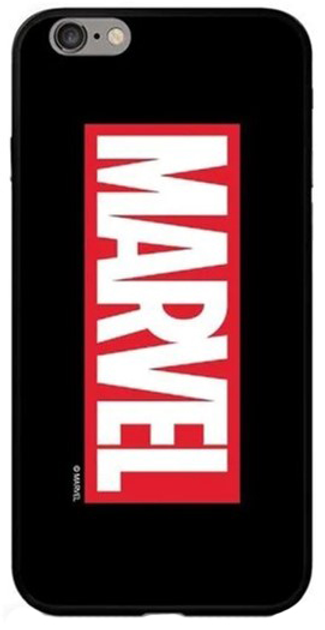 Etui plecki Glass Marvel Marvel 005 do Apple iPhone Xs Max Black (5902980242126) - obraz 1