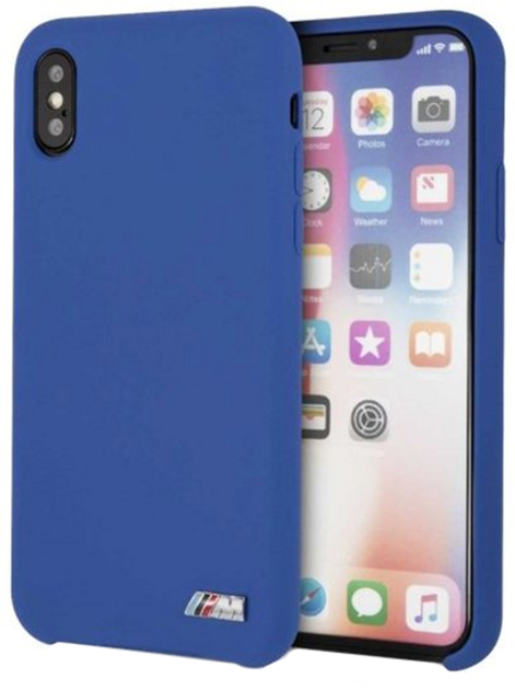 Панель BMW Silicone M Collection для Apple iPhone X/Xs Морський (3700740435298) - зображення 1