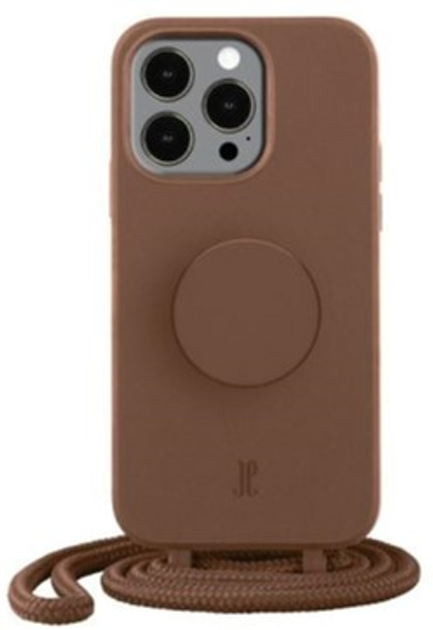 Etui plecki Just Elegance PopGrip do Apple iPhone 13 Pro Max Brown sugar (4062519301395) - obraz 1