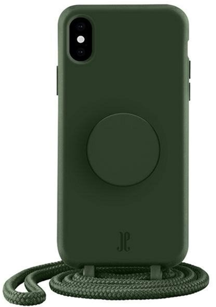 Панель Just Elegance PopGrip для Apple iPhone X/XS Зелений (4062519300152) - зображення 1