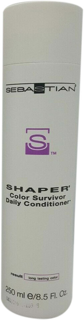 Odzywka do codziennej pielęgnacji włosów Sebastian Professional Shaper Color Survivor Daily Conditioner 250 ml (769295095466) - obraz 1