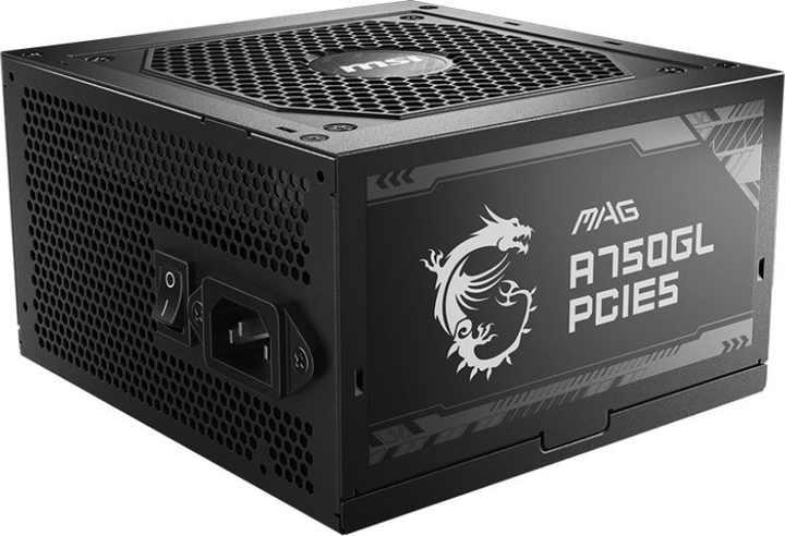 Блок питания MSI MAG A750GL PCIE5 750W (306-7ZP8B11-CE0) - изображение 2
