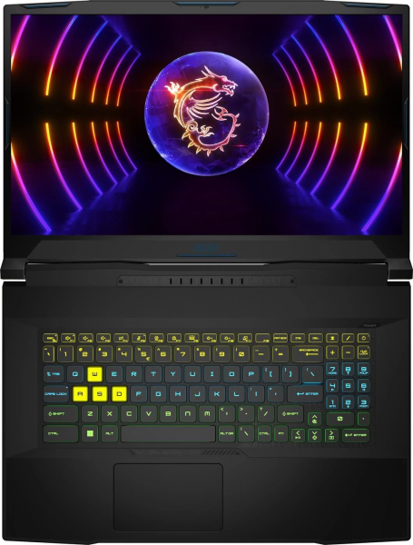 Ноутбук MSI Crosshair 17 i7-12650H/16GB/1TB/Win11 RTX4070 300Hz (Crosshair 17 | C12VG-278PL) - Фото 8 Ноутбук MSI Crosshair 17 i7-12650H/16GB/1TB/Win11 RTX4070 300Hz (Crosshair 17 | C12VG-278PL) - изображение 8