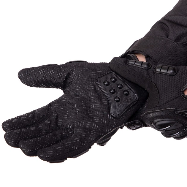 Мотоперчатки MADBIKE MAD-10 XL черный - изображение 3