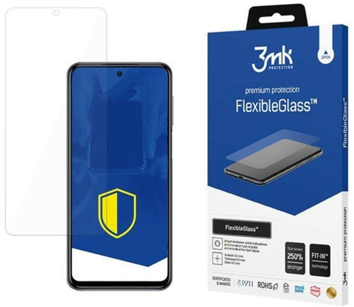 Szkło hybrydowe 3MK FlexibleGlass do Xiaomi Redmi Note 10 Pro (5903108360418) - obraz 1