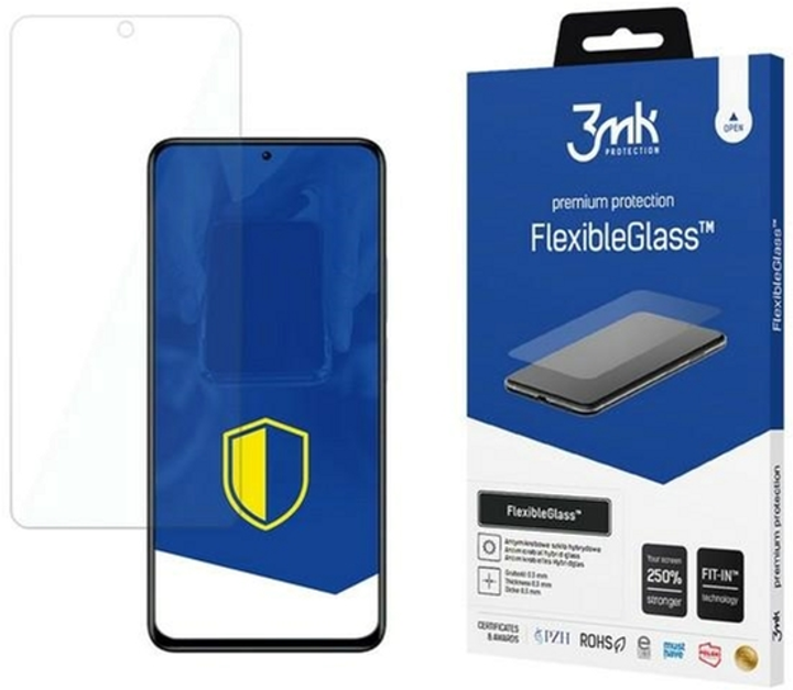 Захисне скло 3MK FlexibleGlass для Xiaomi Redmi Note 11 Pro 5G (5903108446341) - зображення 1