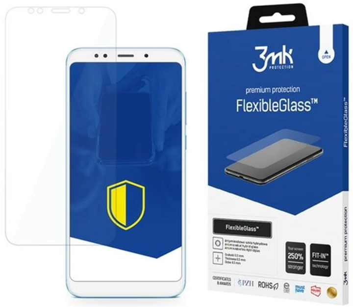 Захисне скло 3MK FlexibleGlass для Xiaomi Redmi Note 5 Global (5903108015714) - зображення 1