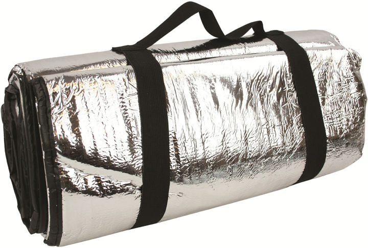 Термоковдра туристична Highlander Thermo Survival Blanket 195 х 140 cm Silver (CS003) - зображення 2
