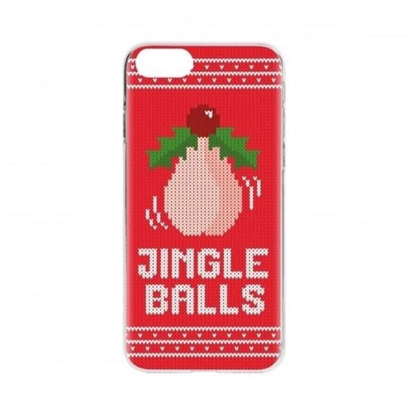 Etui plecki Flavr Ugly Xmas Sweater Jingle Balls do Apple iPhone 7/8 Red (4029948054063)) - obraz 1