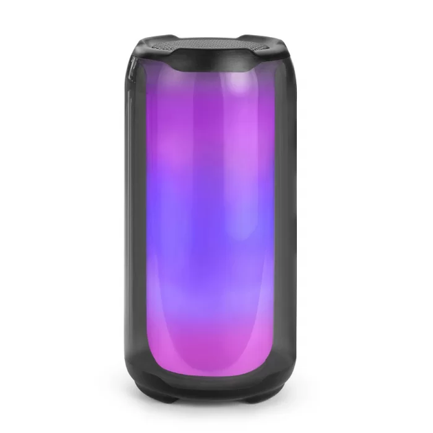 Беспроводная портативная колонка SPS PULSE 5 Bluetooth 5.0 с подсветкой Черный - Фото 2 Беспроводная портативная колонка SPS PULSE 5 Bluetooth 5.0 с подсветкой Черный - изображение 2