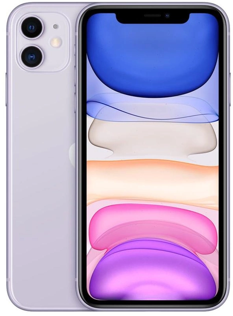 Мобильный телефон Apple iPhone 11 128GB Purple Slim Box (MHDM3) Официальная гарантия - изображение 1