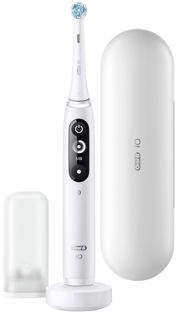 Elektryczna szczoteczka do zębów Oral-B (iO8 White Alabaster) - obraz 1