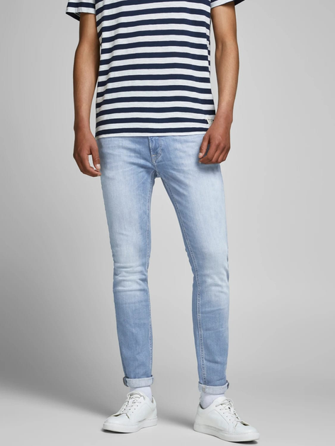 Джинсы Skinny мужские Jack & Jones 12166845 28/32 Голубые ...