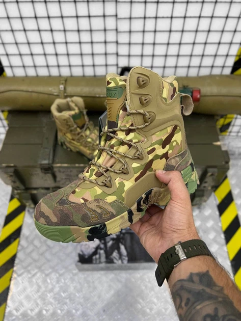 Тактичні берці Tactical Combat Boots Multicam 40 - Фото 6 Тактичні берці Tactical Combat Boots Multicam 40 - зображення 6