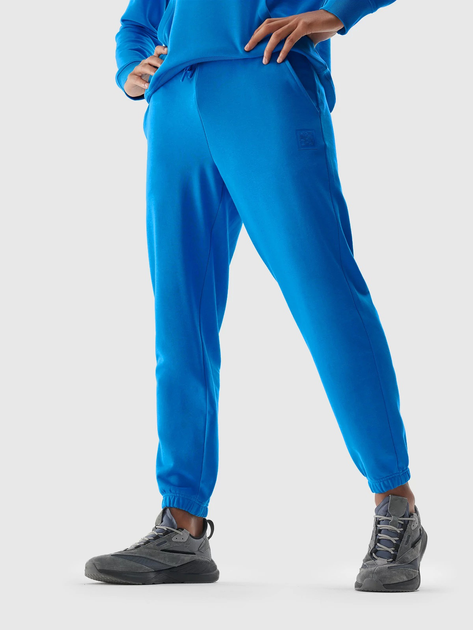 Акція на Спортивні штани чоловічі 4F Trousers Cas M453 4FAW23TTROM453-33S M Сині від Rozetka