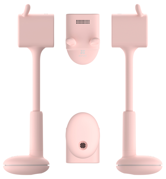Акумуляторний пилосос Ezviz RH1 + IP камера Ezviz BM1 Peach Bunny відео няня (RH1+BM1 ROŻ) - зображення 15