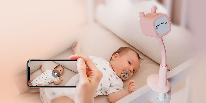 Акумуляторний пилосос Ezviz RH2 + IP камера Ezviz BM1 Peach Bunny відео няня (RH2+BM1 ROŻ) - зображення 17