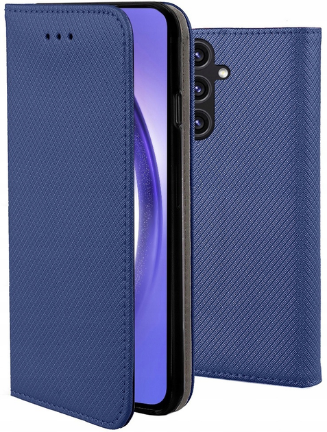 Etui z klapką Smart Magnet Book do Samsung Galaxy A54 5G Navy (5905359813569) - obraz 1