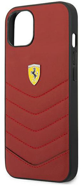 Etui plecki Ferrari Off Track Quilted do Apple iPhone 13 Red (3666339025649) - obraz 2