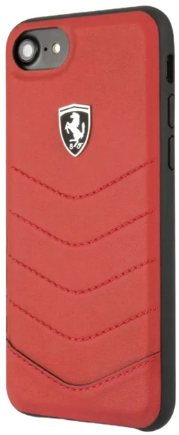 Etui plecki Ferrari Heritage Quilted do Apple iPhone 7/8 SE 2020/SE 2022 Red (3700740416013) - obraz 1