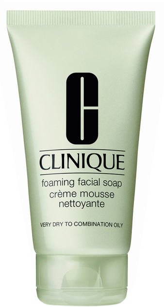 Очищувальний мус для обличчя Clinique All About Clean Foaming Facial Soap для сухої та комбінованої шкіри 150 мл (20714672164) - зображення 1