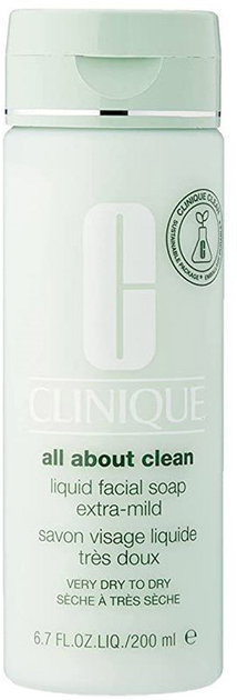 Мило Clinique Liquid Facial Soap Extra Mild 200 мл (20714240158) - зображення 1