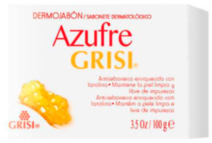 Мило Grisi Dermo Sulfur Soap 100 г (7501022109786) - зображення 1