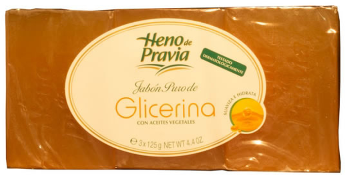 Zestaw Heno De Pravia Glycerin Soap 3 x 125 g (8410225544296) - obraz 1