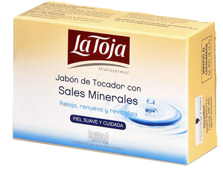 Mydło La Toja Toilet Soap Mineral Salts 125 g (8410020647529) - obraz 1