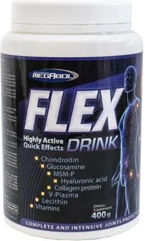 Dodatek Megabol Flex Drink 400 g Cytryna (5907582338383) - obraz 1
