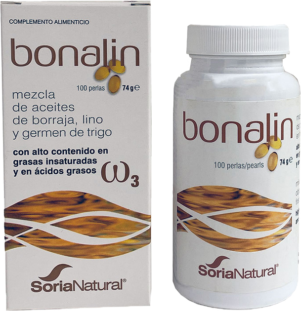 Капсули Soria Bonalin 500 мг 100 шт (8422947061388) - зображення 1