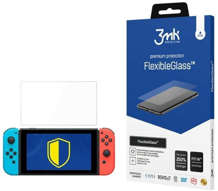 Захисне скло 3MK FlexibleGlass для Nintendo Switch (5903108002851) - зображення 1