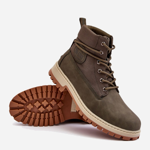 Trapery męskie wysokie Big Star KK174205 42 Khaki (5900714583026) - obraz 3