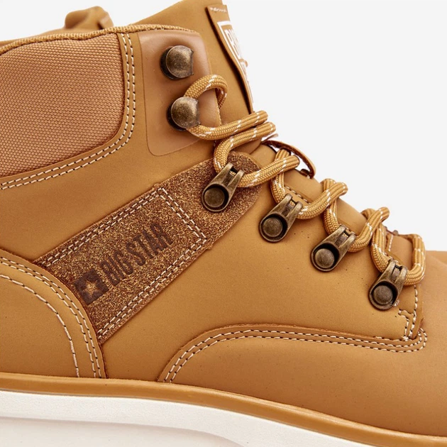 Buty trekkingowe męskie wysokie Big Star MM174020 46 Camel (5900714678166) - obraz 6