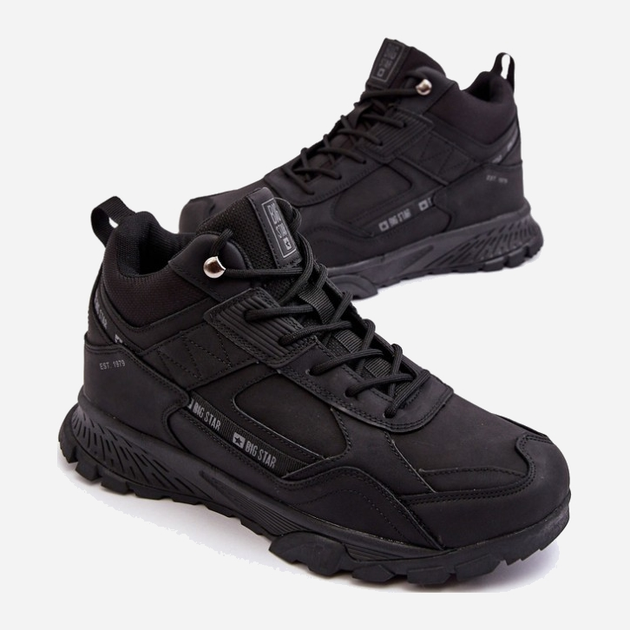 Buty trekkingowe męskie niskie Big Star MM174164 44 Czarne (5900714689292) - obraz 5