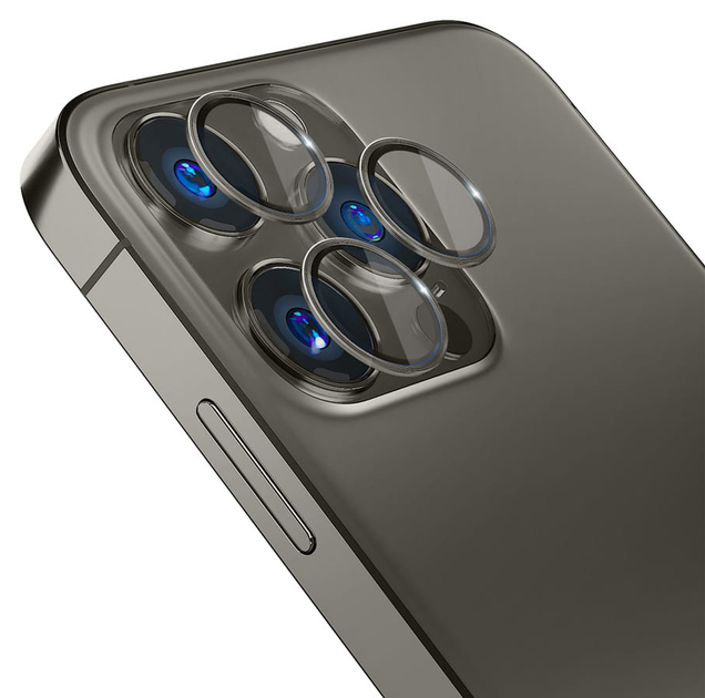 Szkło hartowane 3MK Lens Protection Pro na aparat iPhone 13 Pro/13 Pro Max z ramką montażową (5903108484022) - obraz 2