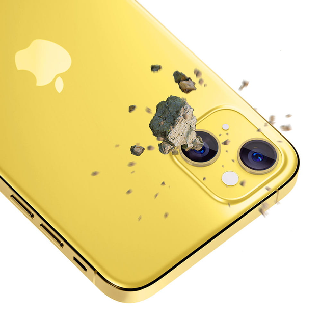 Szkło hartowane 3MK Lens Protection Pro na aparat iPhone 14 z ramką montażową (5903108519311) - obraz 3
