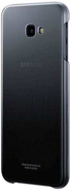 Etui plecki Samsung Gradiation Cover do Galaxy J4 Plus Black (8801643587628) - obraz 1