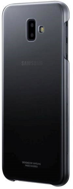 Панель Samsung Gradiation Cover для Galaxy J6 Plus Чорний (8801643587567) - зображення 1
