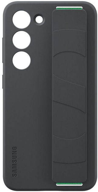 Etui plecki Samsung Silicone Grip Case do Galaxy S23 Black (8806094768893) - obraz 1