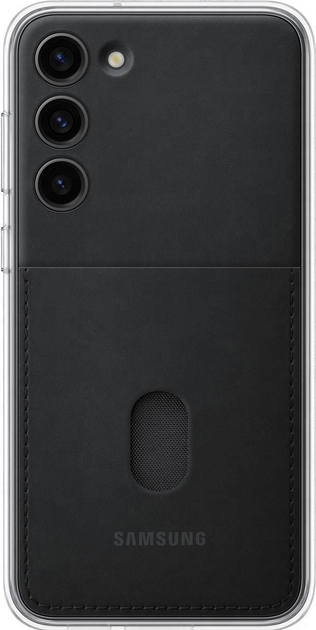 Панель Samsung Frame Cover для Galaxy S23 Plus Чорний (8806094771237) - зображення 1