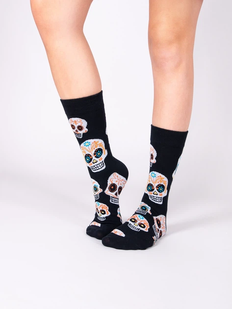 Skarpety Yoclub SKA-0054F-E300 Bawełna 43-46 Czarne (5903999432287) - obraz 2