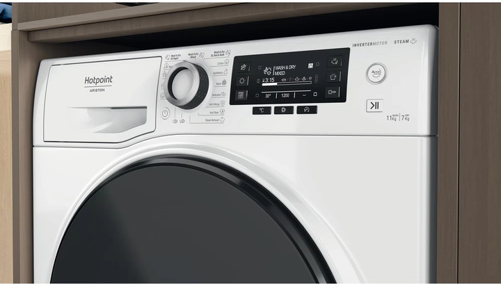 Pralko-suszarka Hotpoint Ariston NDD 11725 DA EE - obraz 9