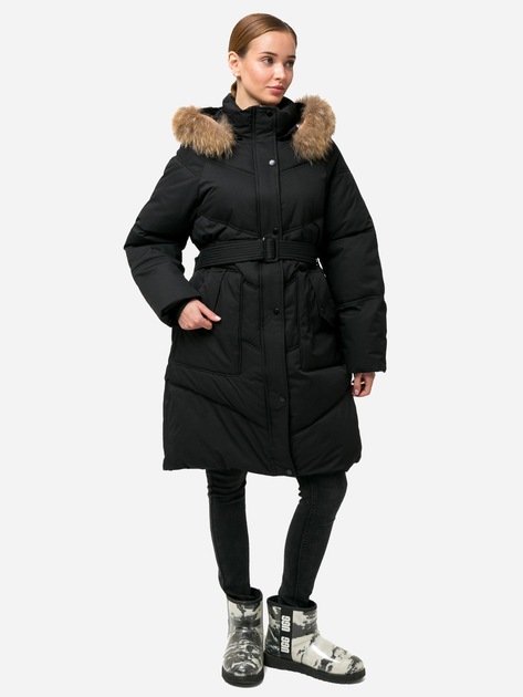 Куртка зимняя длинная женская Icon ID23186black L Черная ...