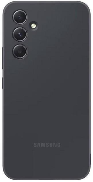 Панель Samsung Silicone Cover для Galaxy A54 5G Чорний (8806094919561) - зображення 1