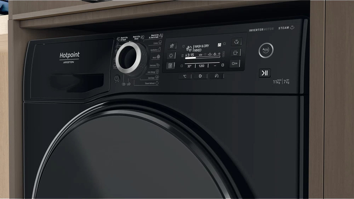 Pralko-suszarka Hotpoint Ariston NDD 11725 BDA EE - obraz 9