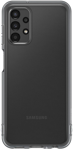 Панель Samsung Soft Clear Cover для Galaxy A13 Чорний (8806094330762) - зображення 1
